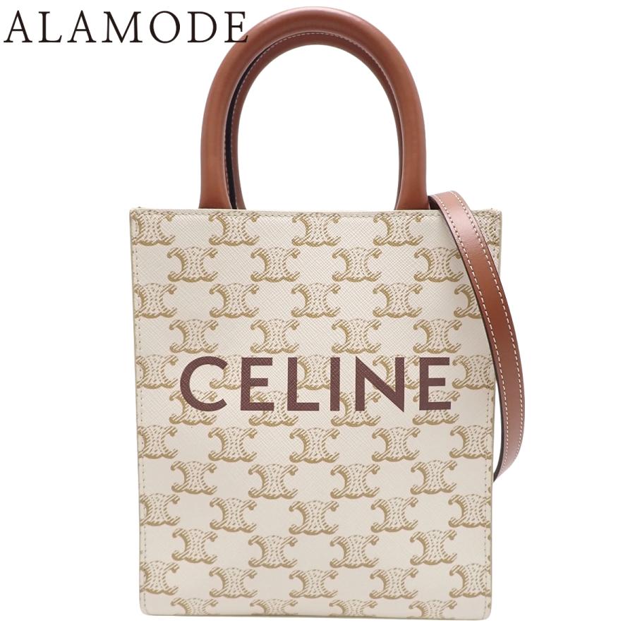 CELINE（セリーヌ） ミニ バーティカルカバ ハンドバッグ カーフ