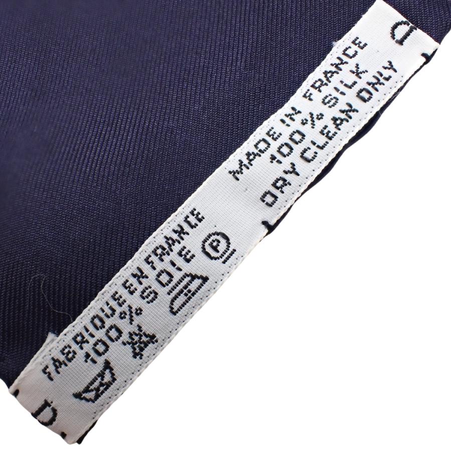 【極美品】HERMÈS カレ90 チュイルリー公園 シルク100%スカーフ HERMES（エルメス） LES TUILERIES チュイルリー公園 カレ90 ネイビー