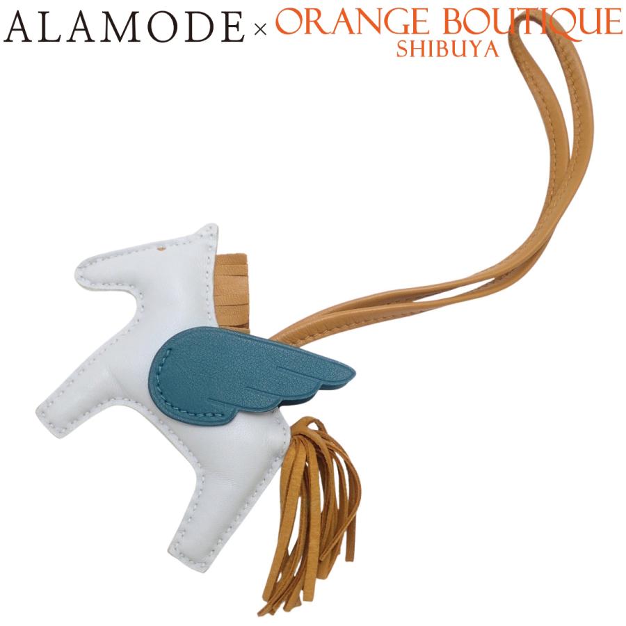 HERMES エルメス チャーム ロデオチャームPM ① HERMES（エルメス） ロデオチャーム ペガサスPM ブルーブリュム セサミ