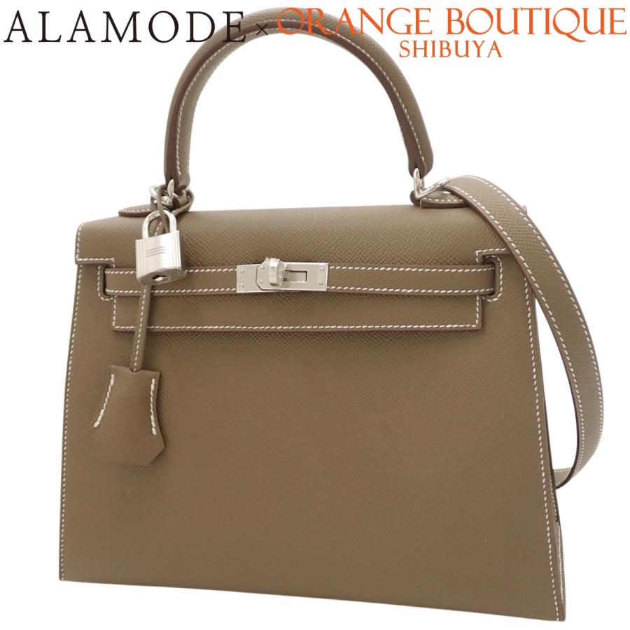 HERMES（エルメス） 【新品】 ケリー25 (外縫い) G刻 エトープ 