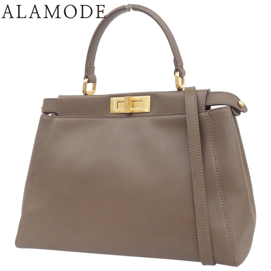 FENDI（フェンディ） ピーカブー レギュラー ハンドバッグ 2WAY カーフ