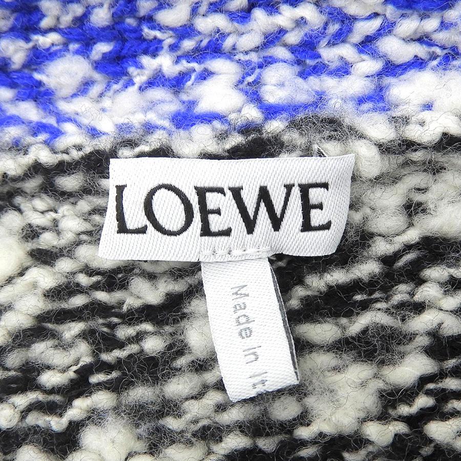 LOEWE(ロエベ) ロゴ カーディガン アパレル ファッション アナグラム M ウール ブラック ブルー H526Y16K25 40802196307【アラモード】 | LOEWE | 03