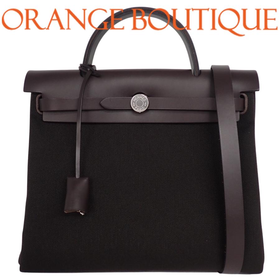 HERMES（エルメス） エールバッグジップPM カフェ ダークブラウン