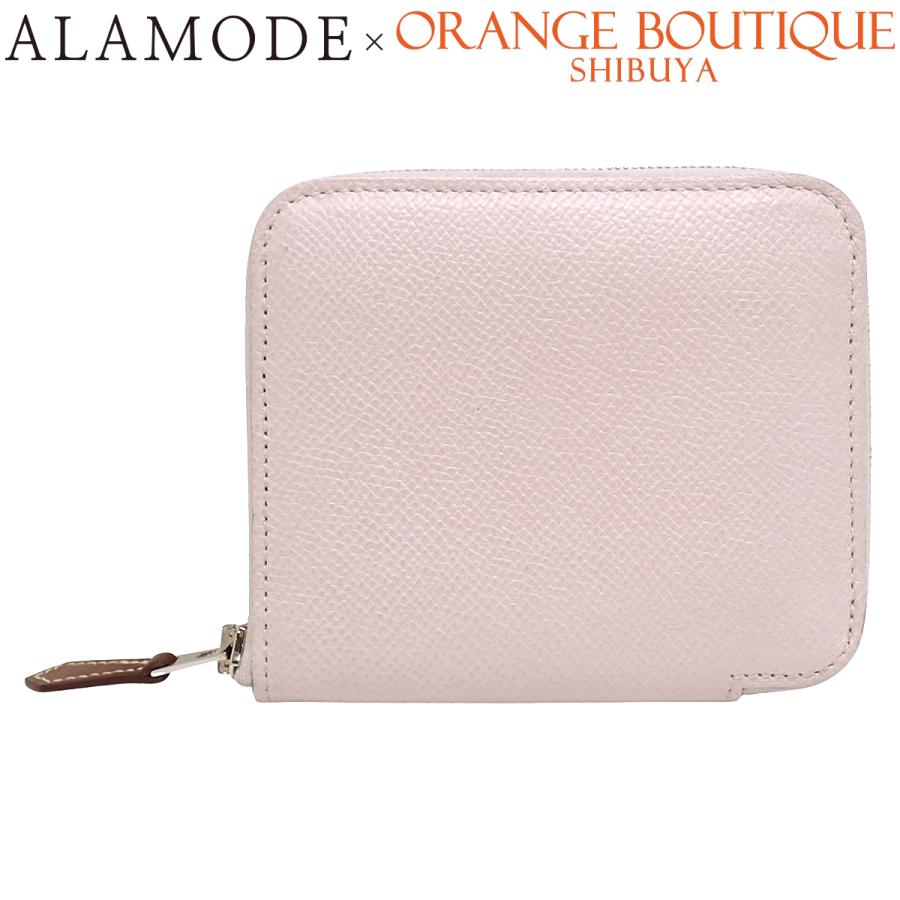 【最終価格】エルメス シルクインコンパクト ピンク系 エプソン HERMES（エルメス） アザップシルクイン コンパクトミニ ピンク