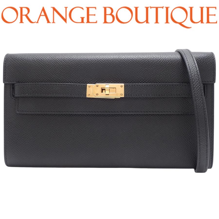 HERMES（エルメス） ケリーウォレット トゥーゴー ブラック黒 エプソン 