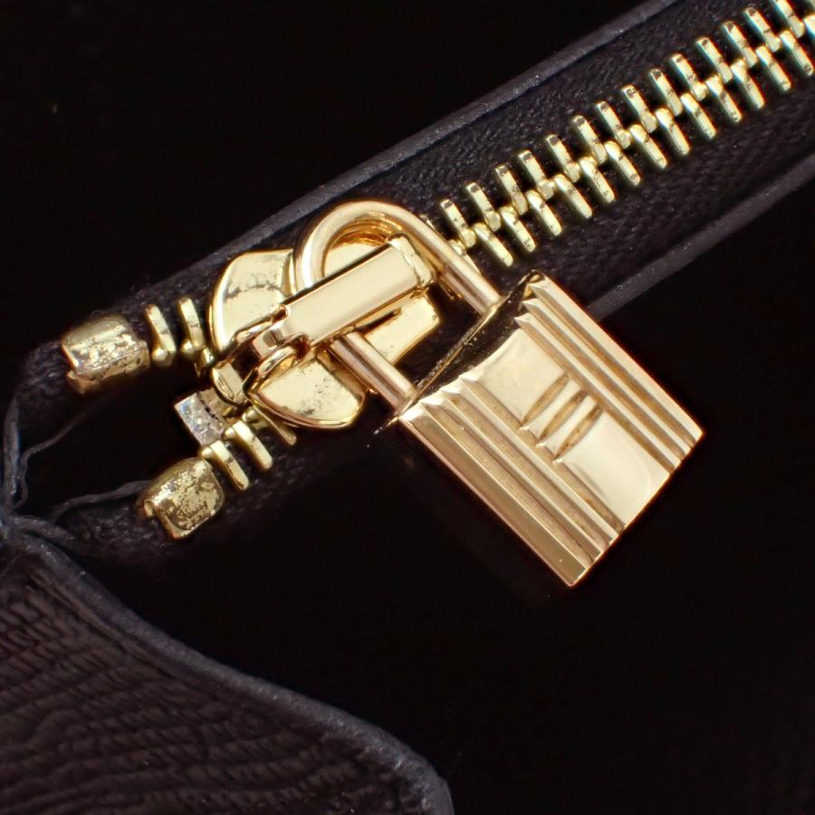 HERMES（エルメス） ケリーウォレット トゥーゴー ブラック黒 エプソン 