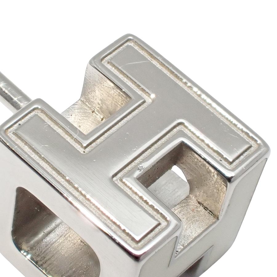 HERMES（エルメス） カージュ ド アッシュ Hキューブ ピアス メタル 
