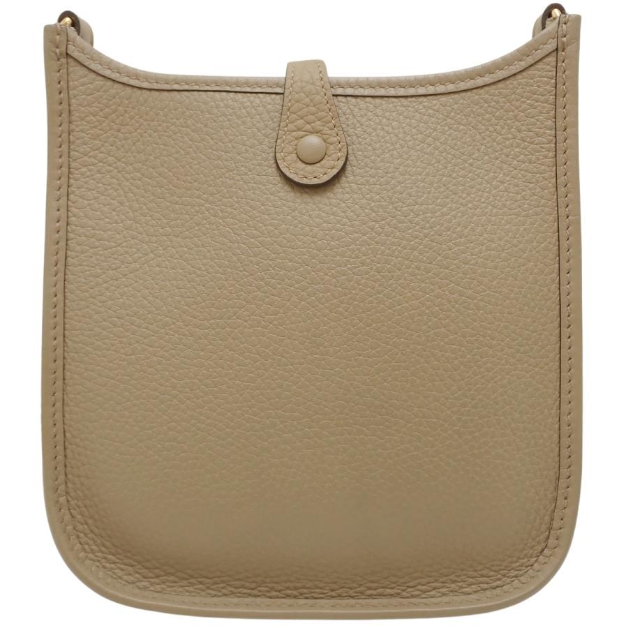 HERMES（エルメス） エヴリンTPM ベージュマルファ ブラウン茶 