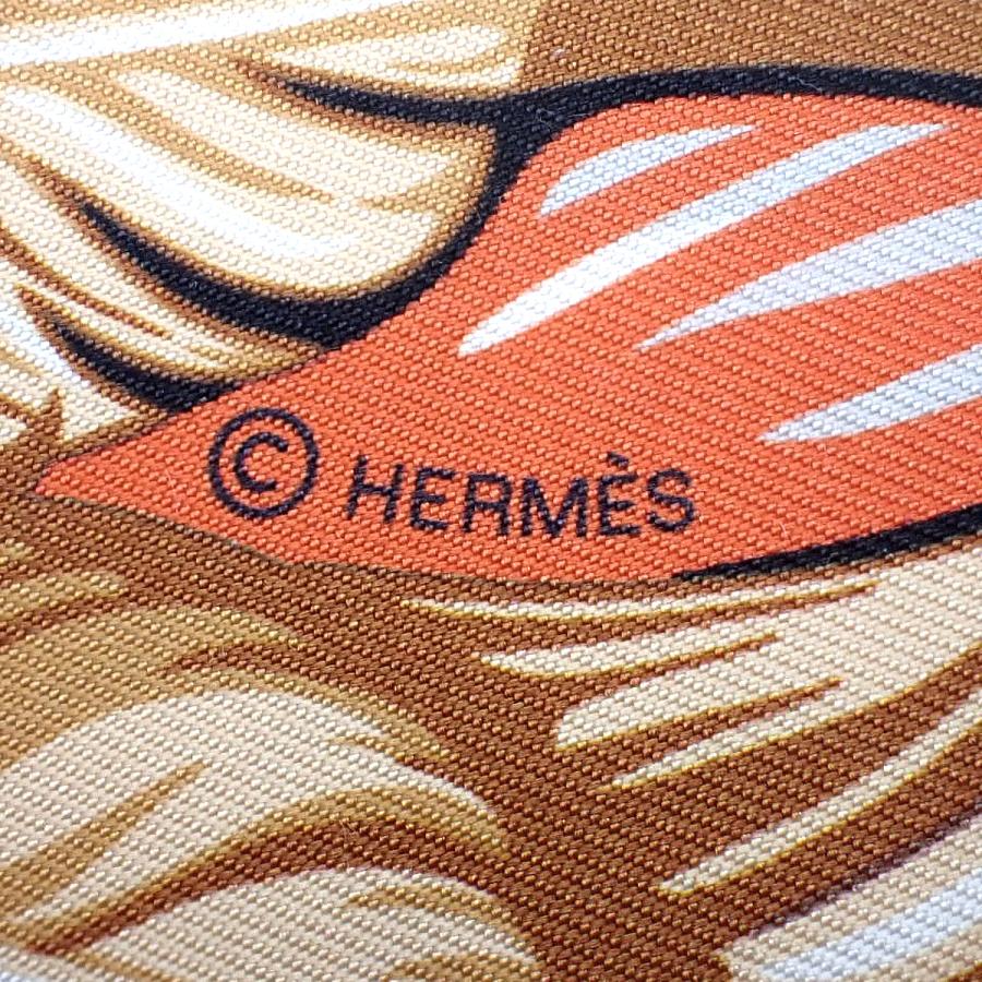 HERMES(エルメス) Dance Pacifique ダンス・パシフィック ツイリー ブラウン茶 マルチカラー シルク スカーフ 40802201230【アラモード】 | HERMES | 05