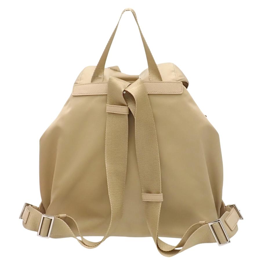 プラダ ポーチ付 ミディアム Re-Nylon バックパック ナイロン デザートベージュ 1BZ811_RV44_F0F24_V_OTO 40802201247【アラモード】 | PRADA | 01