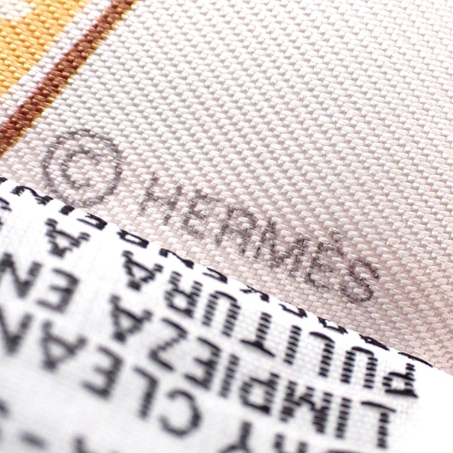 HERMES(エルメス) Funny Ice Cream ファニー・アイスクリーム ツイリー オレンジ シルク スカーフ バッグ小物 40802201487【アラモード】 | HERMES | 05