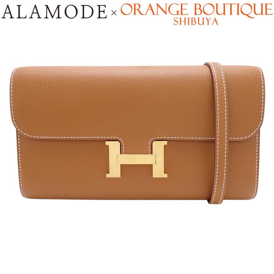 HERMES（エルメス） コンスタンスロング トゥーゴー ゴールド 茶