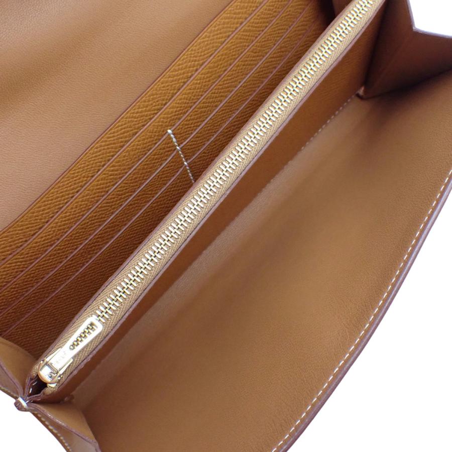 HERMES（エルメス） コンスタンスロング トゥーゴー ゴールド 茶
