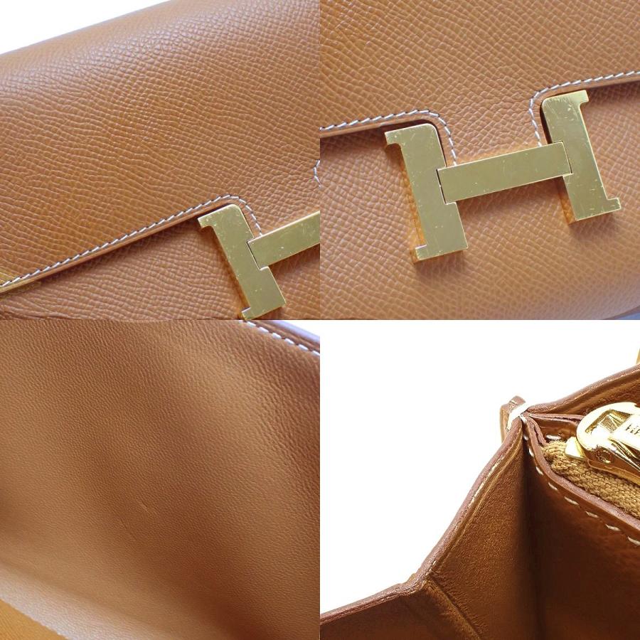 HERMES（エルメス） コンスタンスロング トゥーゴー ゴールド 茶