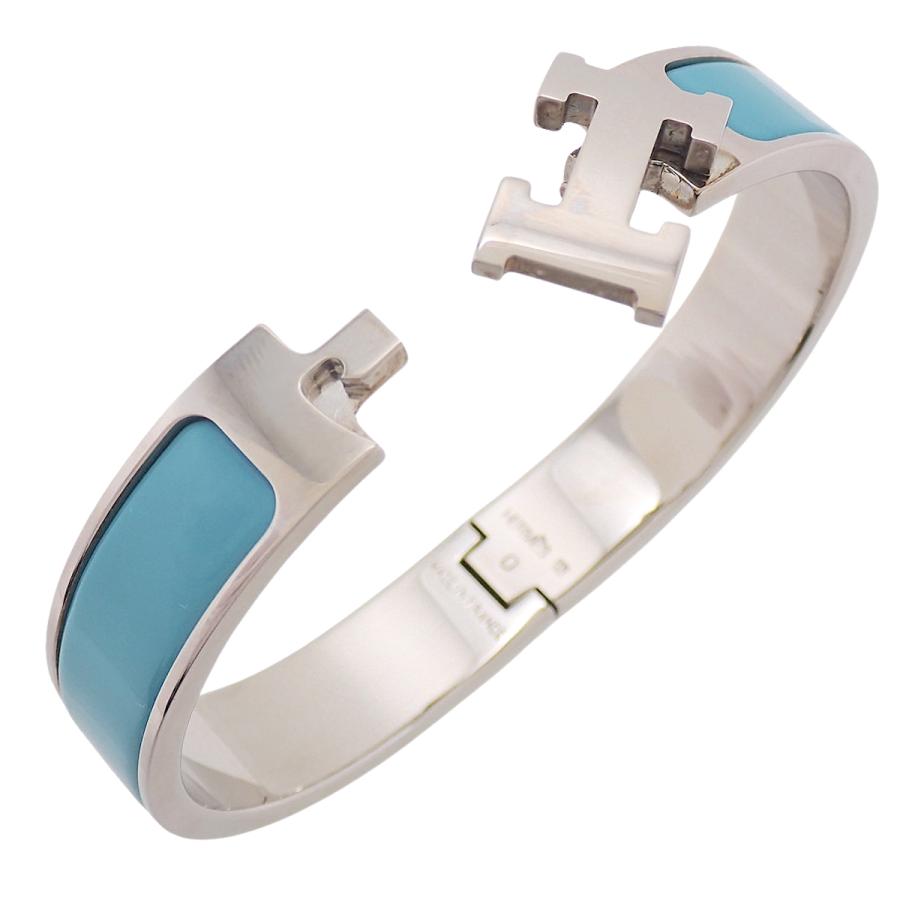 HERMES（エルメス） クリックH PM メタル エナメル バングル Hバングル