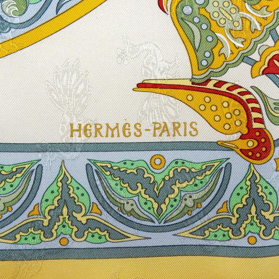 HERMES（エルメス） CIELS BYZANTINS ビザンチンの空 カレ90 イエロー