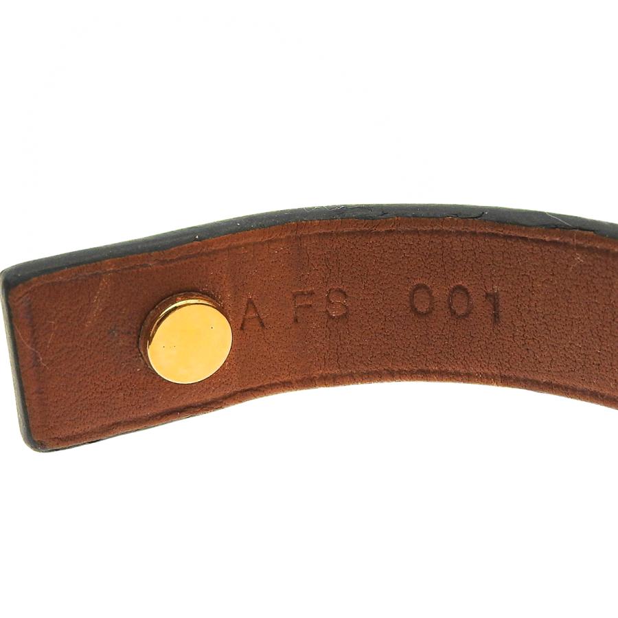 HERMES（エルメス） ミニドッグ ブレスレット レザー T2 バングル
