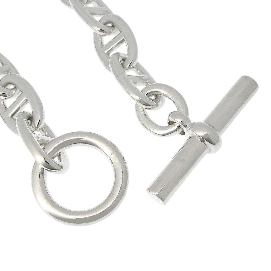 HERMES(エルメス) シェーヌダンクルTGM シルバー SV925 ブレスレット 12コマ メンズ 40802207594【中古】【アラモード】 HERMES（エルメス） シェーヌダンクルTGM シルバー SV925 ブレスレット