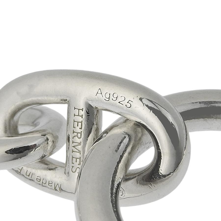 HERMES(エルメス) シェーヌダンクルTGM シルバー SV925 ブレスレット 12コマ メンズ 40802207594【中古】【アラモード】 HERMES（エルメス） シェーヌダンクルTGM シルバー SV925 ブレスレット