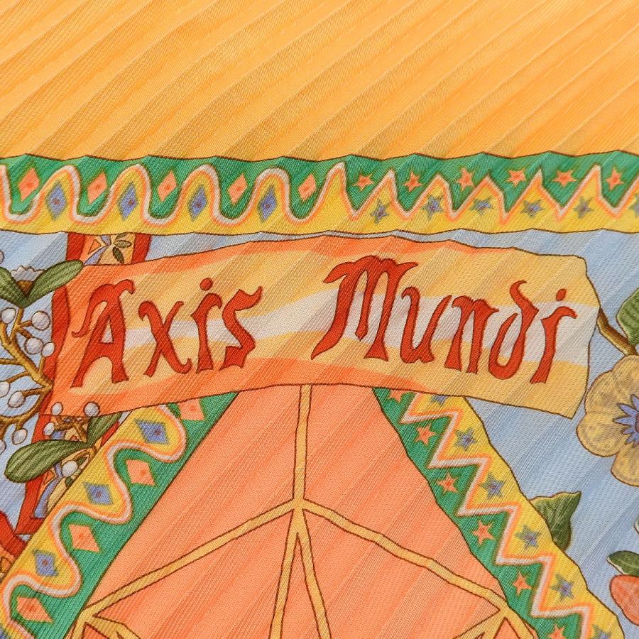 HERMES（エルメス） Axis Mundi 世界の中心軸 プリーツカレ140