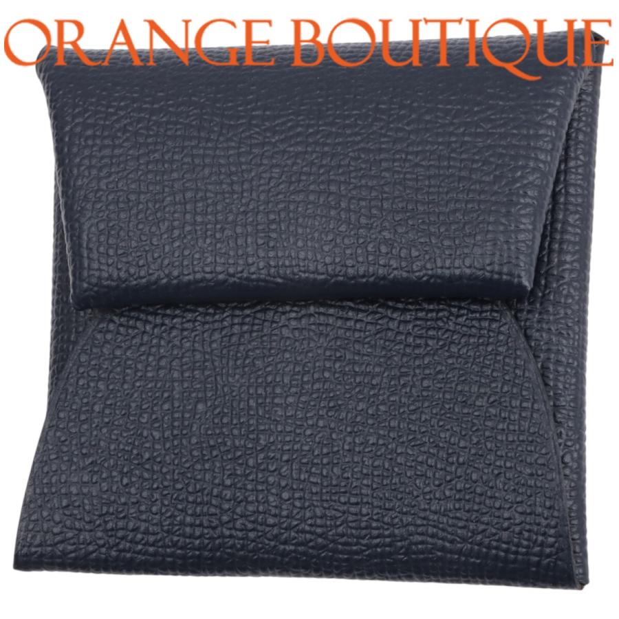 HERMES エルメス　ケース　バスティア　ネイビー HERMES（エルメス） バスティア ブルーインディゴ ネイビー エプソン