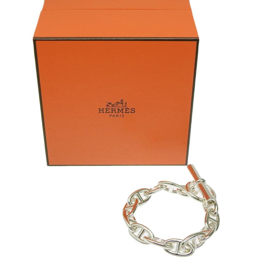 HERMES（エルメス） シェーヌダンクル ブレスレット GM シルバー925 Sv