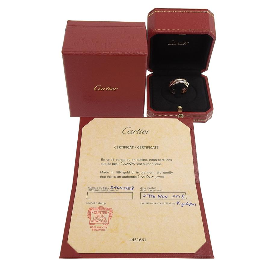 Cartier（カルティエ） トリニティ リング クラシック B4052758 K18YG