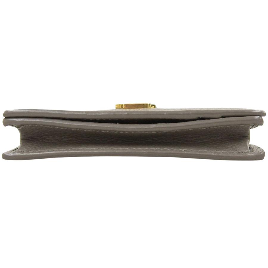 SAINT LAURENT PARIS(サンローランパリ) YSLライン カードケース 名刺入れ 小物 二つ折り レザー グレー 40803003137【アラモード】 |  | 03