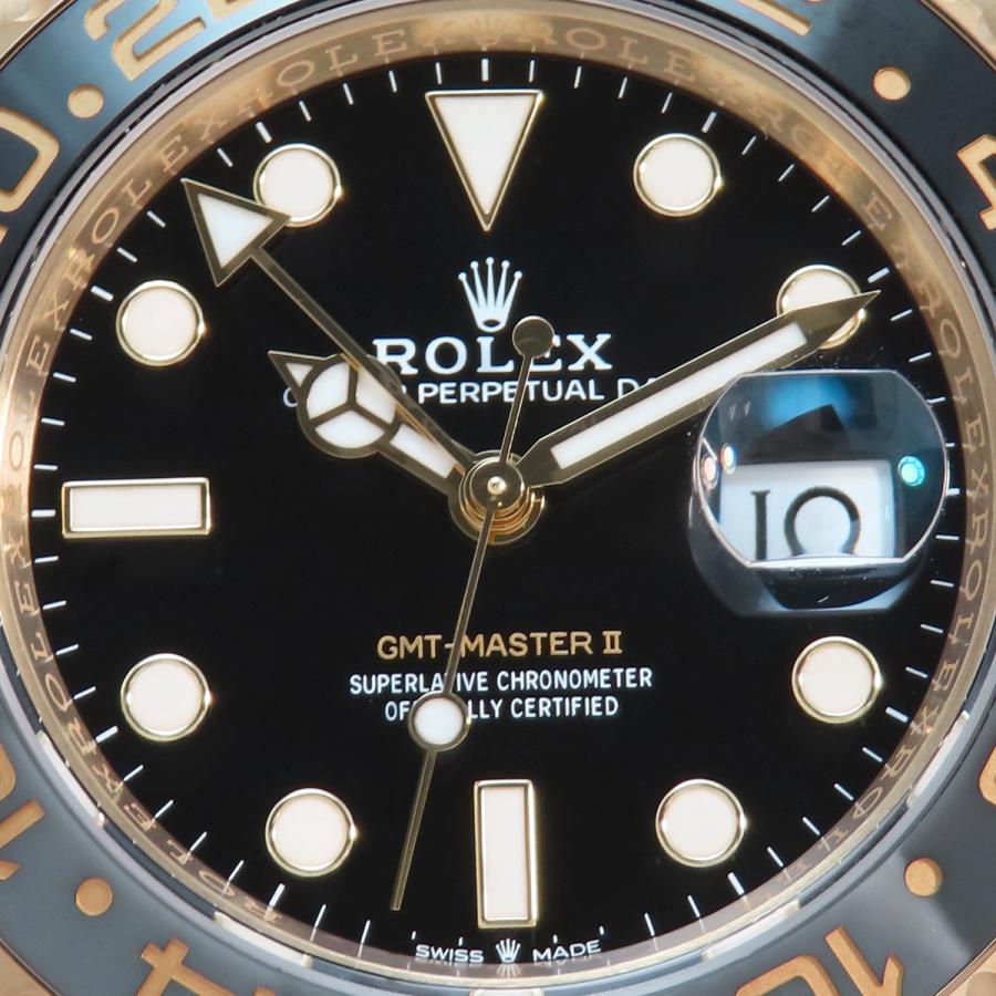 【2025年保証書付】ロレックス GMTマスター 2 126718GRNR YG ランダム番 ブラック 自動巻き メンズ 40803003172【中古】【アラモード】 | ROLEX | 02