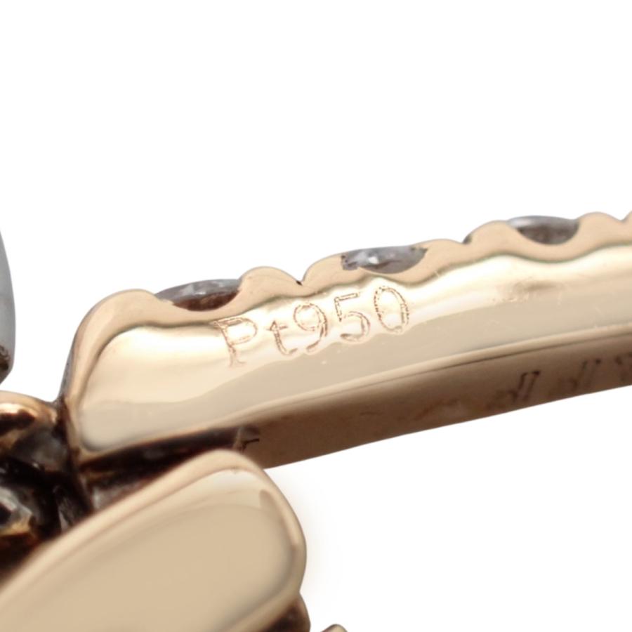 GRAFF(グラフ) ペアシェイプ フープ ピアス ダイヤモンド ピンクゴールド K18PG プラチナ Pt950 3.0g 40803003200【中古】【アラモード】 | グラフ | 05