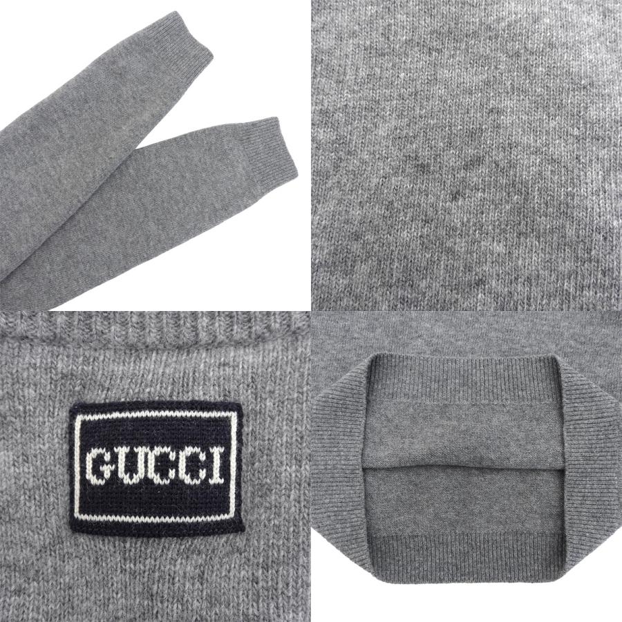 GUCCI（グッチ） Vネックニット ニット/セーター アパレル バッグワン
