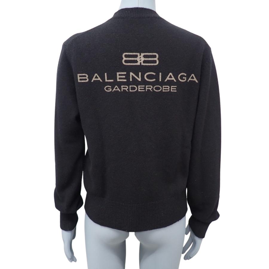 BALENCIAGA（バレンシアガ） ポイントロゴ 背面デザイン ニット