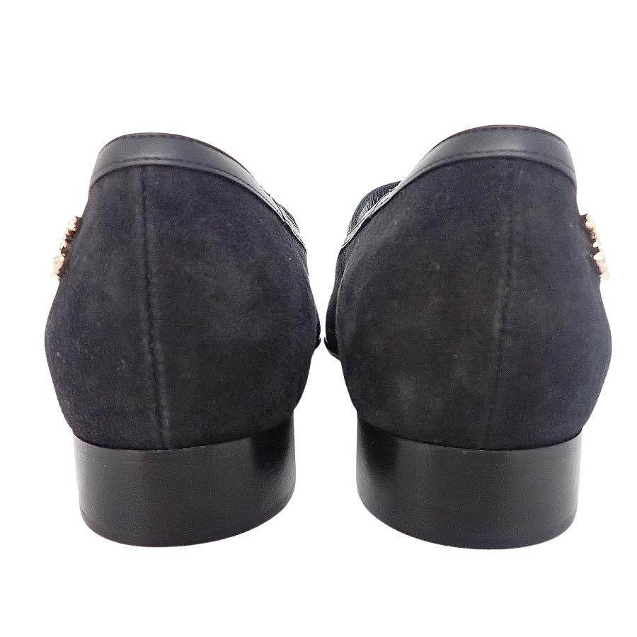 CHANEL(シャネル) ミュール 36 1/2 レディース - 黒 ココマーク