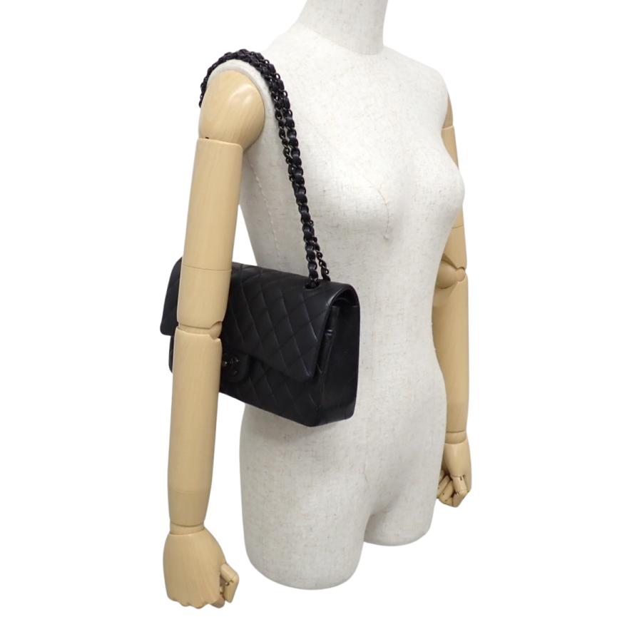 CHANEL（シャネル） マトラッセ ココマーク Wフラップ25 チェーン
