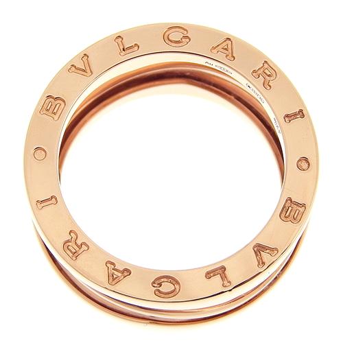 国内正規　ブルガリ　ビー•ゼロワン　リング　18kピンクゴールド BVLGARI（ブルガリ） BVLGARI B.zero1 ビー・ゼロワン ピンクゴールド