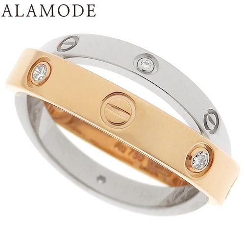 CARTIER(カルティエ) ビーラブ リング K18 ピンクゴールド PG 