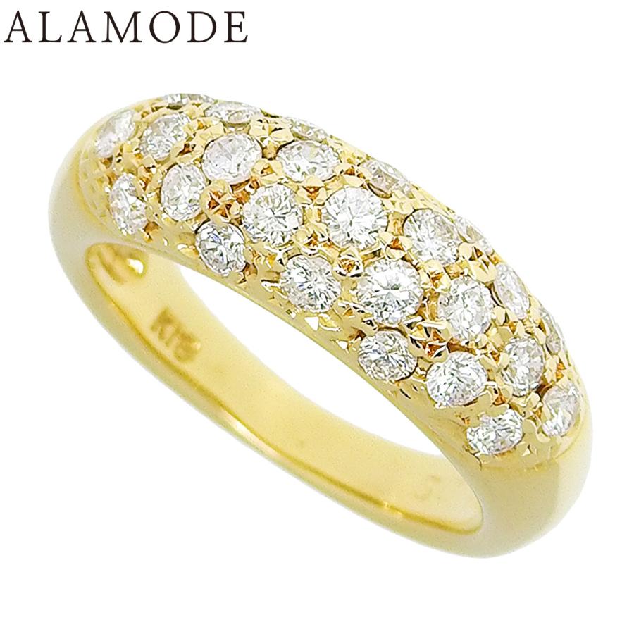 D0.50 ダイヤモンド リング K18 イエローゴールド YG リング・指輪