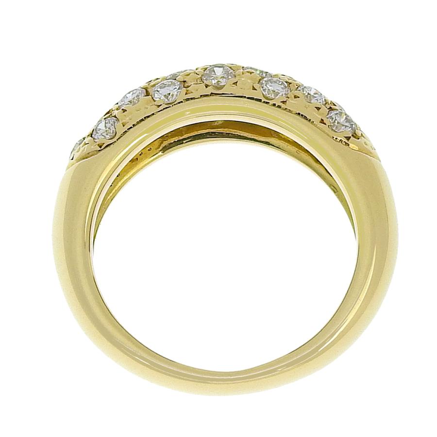 D0.50 ダイヤモンド リング K18 イエローゴールド YG リング・指輪