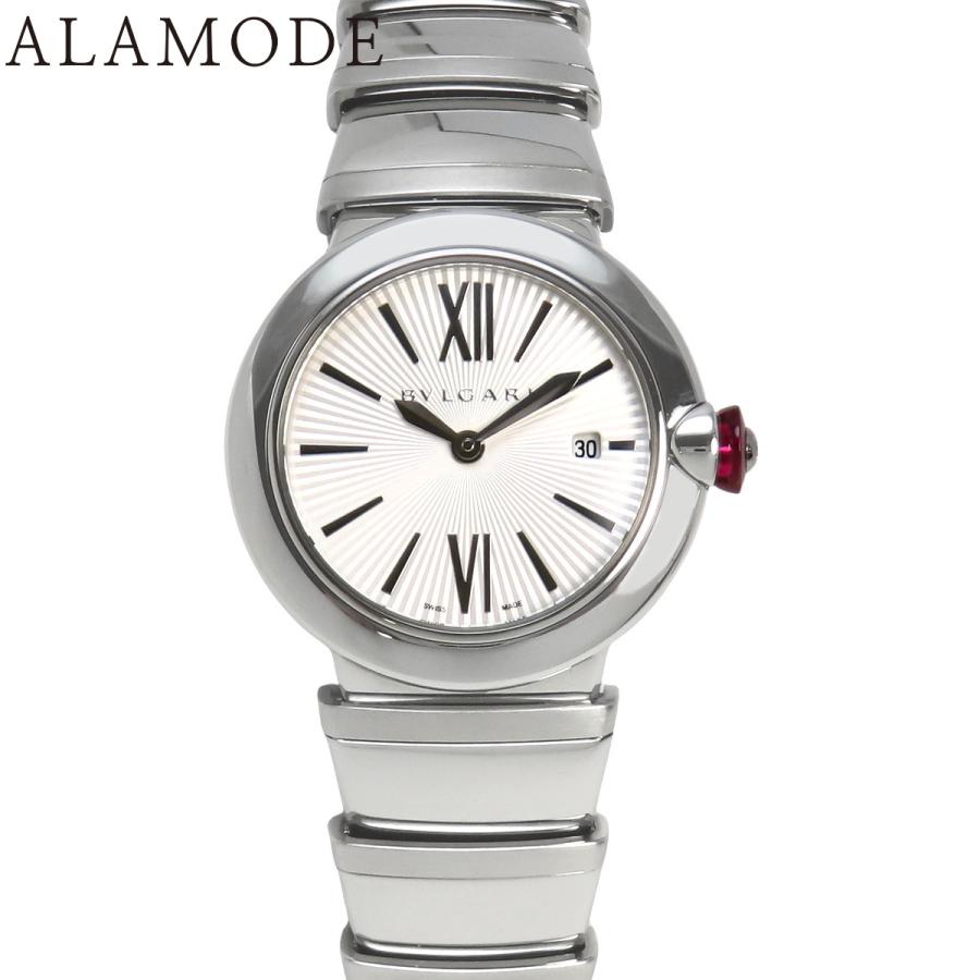 BVLGARI 【保証書付】ブルガリ ルチェア LU28S ステンレススチール SS  