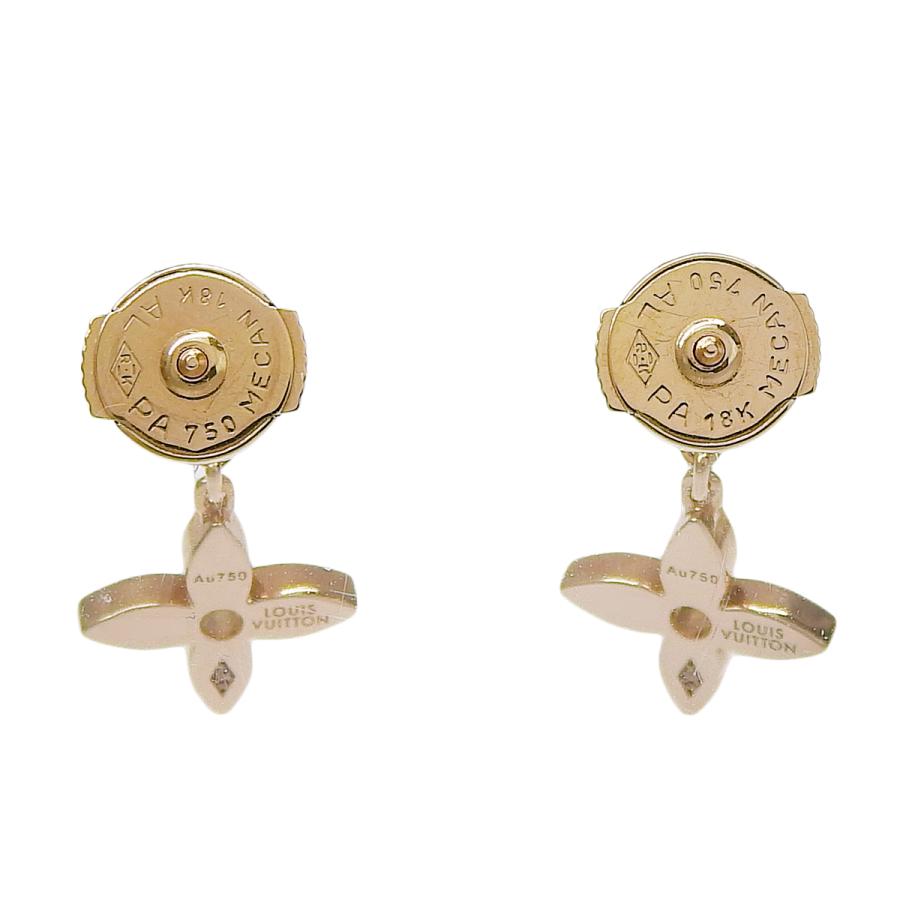 ルイヴィトンk18ピアス正規品 LOUIS VUITTON VUITTON(ルイ・ヴィトン) ピアス LV ピュス