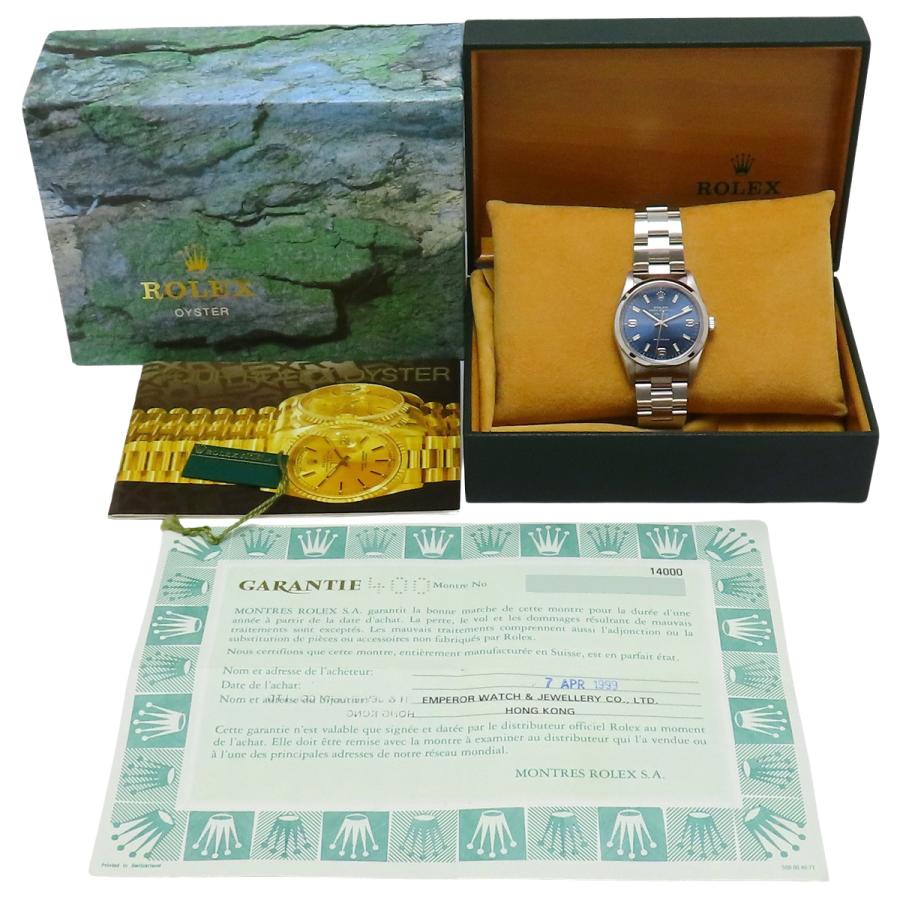 ROLEX 【保証書付】ロレックス 14000 エアキング ステンレス