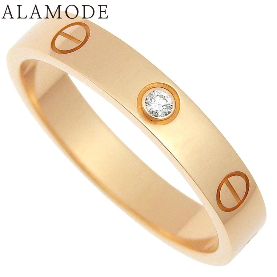 Cartier カルティエ 750 LOVE リング スモールモデル #50 Cartier カルティエ 750WG LOVE リング スモールモデル #50