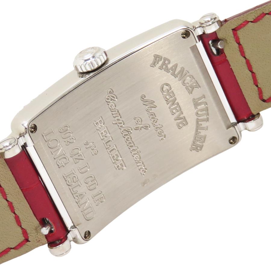 保証書付】フランクミュラー ロングアイランド 902QZD CD 1R WG/革  