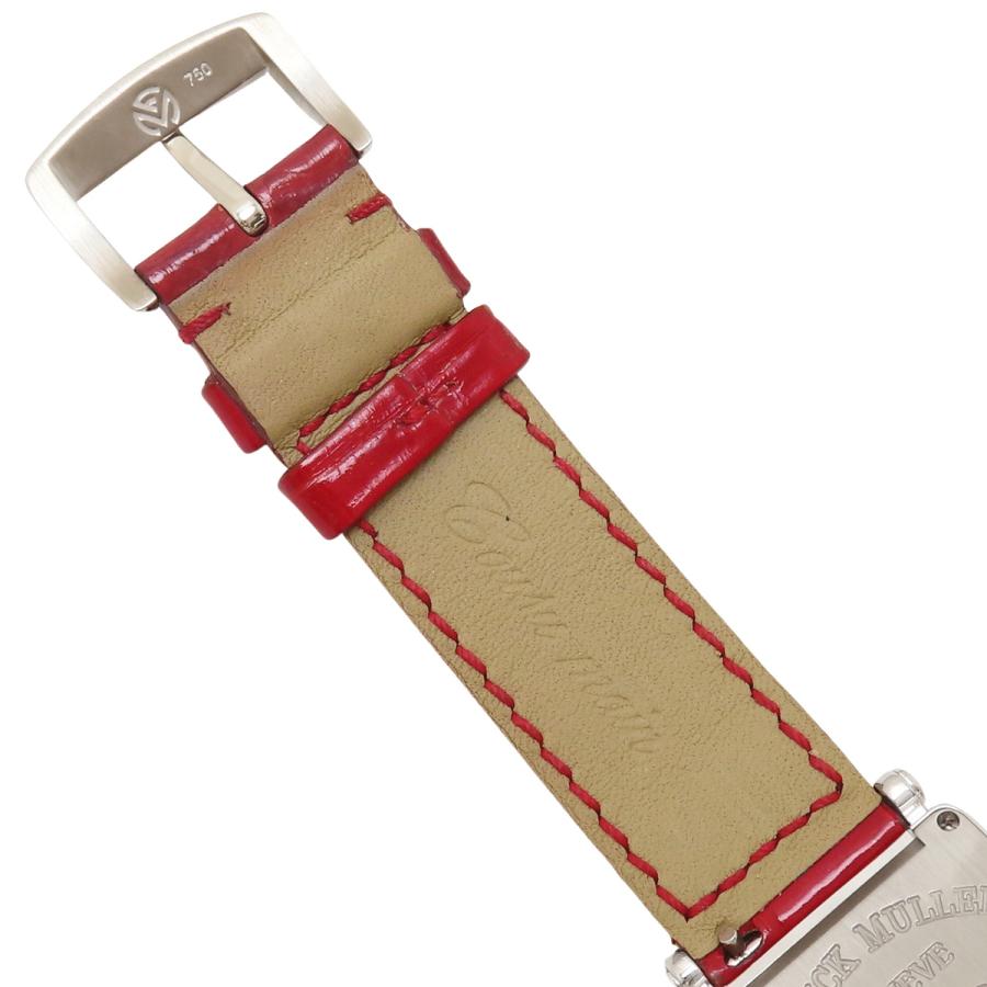 保証書付】フランクミュラー ロングアイランド 902QZD CD 1R WG/革  