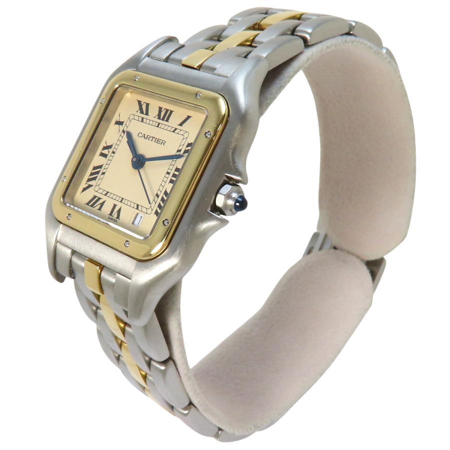 Cartier カルティエ パンテールMM 1ロウ YG/SS クオーツ 腕時計  