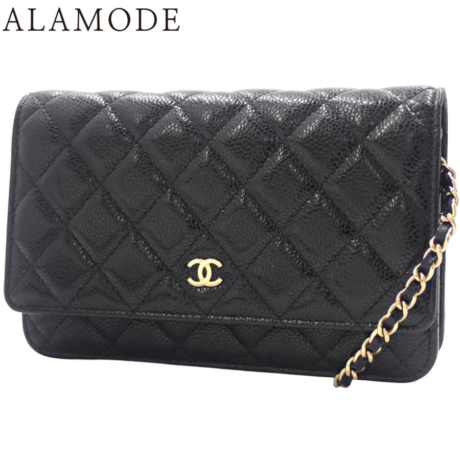 CHANEL（シャネル） マトラッセ ココマーク チェーンウォレット 