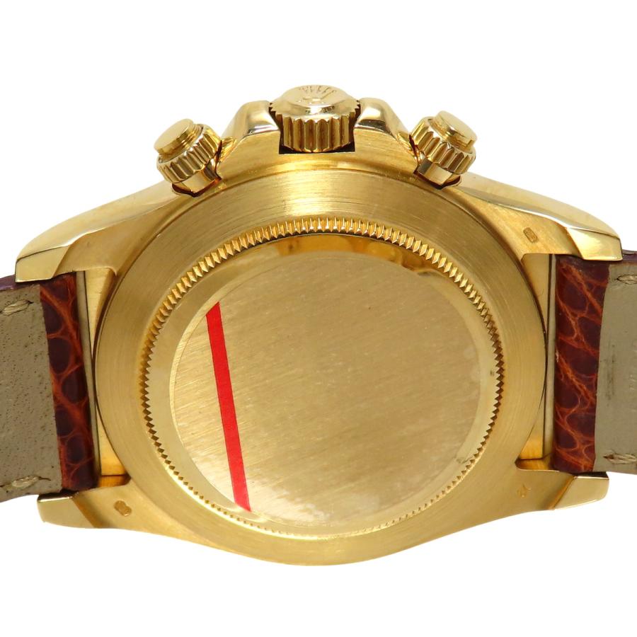 ROLEX（ロレックス） 【保証書付】ロレックス デイトナ 16518G YG/革 S