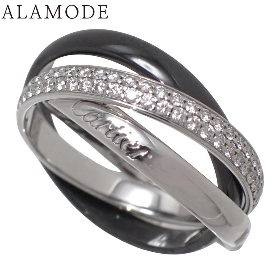 Cartier（カルティエ） トリニティ リング セラミック スモールモデル