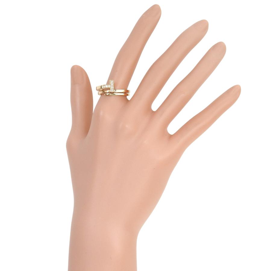 TIFFANY&Co.（ティファニー） T スクエア ラップ リング ダイヤモンド 