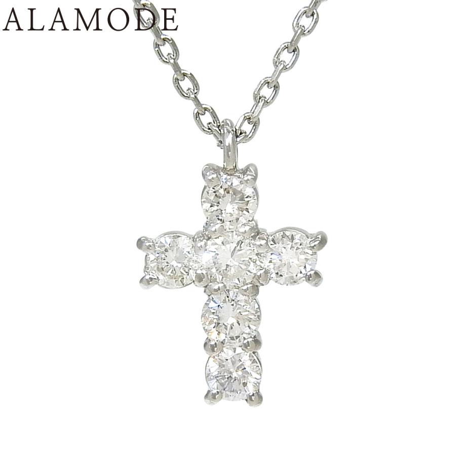 Vendome Aoyama(ヴァンドーム青山) D0.30 クロスネックレス 